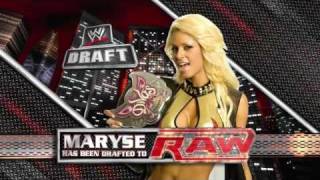 Maryse Drafted To Raw [upl. by Azar]