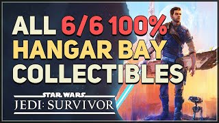 Hangar Bay 100 All Collectibles Star Wars Jedi Survivor [upl. by Enahsal]