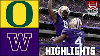 Oregon Ducks vs Washington Huskies  Full Game Highlights [upl. by Mushro]