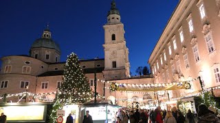 Christmas Markets in Salzburg  2022 [upl. by Ri]