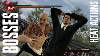 Bosses  Heat Actions  Yakuza Kiwami [upl. by Egidius]