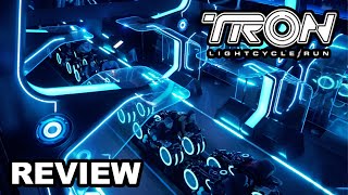 Tron Lightcycle Run Review Magic Kingdom New for 2023 Walt Disney World Roller Coaster [upl. by Arehsat97]