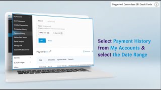 Keep Track Of Your Transactions amp Payments With The SBI Card Website [upl. by Esten960]