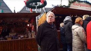 Weihnachtsmarkt in Solingen Gräfrath [upl. by Ydnec]