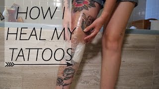 PR How I Heal My Tattoos [upl. by Roarke]