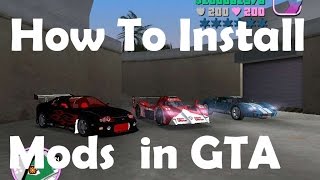 HOW to Install Any GTA Vice City Mod in Your PC [upl. by Marta]