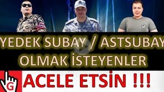 2024 ŞUBAT CELBİ YEDEK SUBAY  ASTSUBAY OLMAK İSTEYEN ACELE ETSİN  SEÇİLME ŞANSINIZI ARTIRIN [upl. by Derraj]