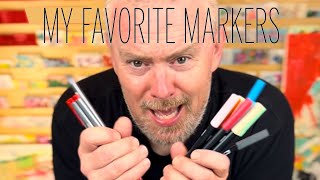 What Markers I Use for My Drawings [upl. by Ayortal]