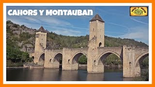 CAHORS y MONTAUBAN 2 ciudad imprescindibles  Occitania 9 Midi Pyrenees  Francia [upl. by Cohberg]