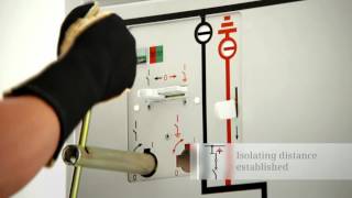 Siemens GIS NXPlusC circuitbreaker panel [upl. by Kcir]