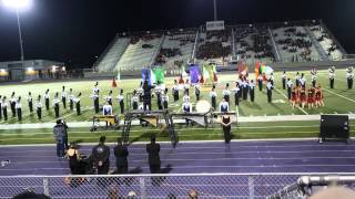 Gladys Porter High School Marching Band at Pigskin Competition 2013 [upl. by Macri]