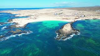 Concha Playa El Cotillo Fuerteventura Canaries Islands [upl. by Barboza892]