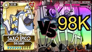 🎷Skullgirls Mobile 🎷Big Band Saxo Epico  Epic Sax [upl. by Mascia]