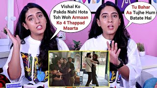 Vishal Pandey Bff Sameeksha Sud Angry Reaction On Arman Malik Behaviour With Vishal In BB Ott 3🔥 🔥 [upl. by Lledrev]