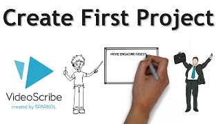 Videoscribe Tutorial 4  Create your First Project  Everything you need to know [upl. by Cirenoj119]