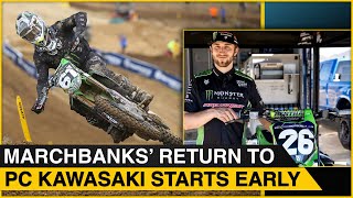 Garrett Marchbanks Speaks on His Return to Pro Circuit Kawasaki  Racing at Unadilla [upl. by Leiahtan]