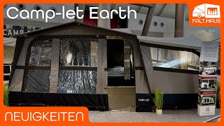 Camplet Earth Dank Modularität zum MonsterFaltcaravan  CMT Stuttgart 2024 [upl. by Yasmin676]