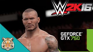 WWE 2K16  MSI GTX 750 1GB GDDR5 [upl. by Stedt675]