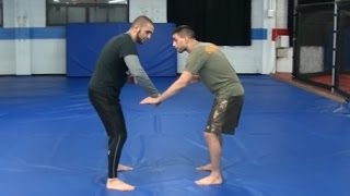 Simple and effective takedown for BJJ Fighters  Coach Firas Zahabi [upl. by Torres]