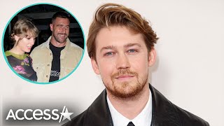 Joe Alwyn Attends 1st Red Carpet Since Taylor Swift amp Travis Kelces Romance Began [upl. by Steddman]