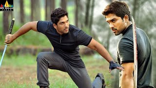 Iddarammayilatho Movie Climax Fight Scene  Allu Arjun Amala Paul  Sri Balaji Video [upl. by Arte280]