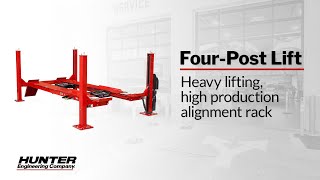 FourPost Alignment Lift Overview [upl. by Enetsirhc292]