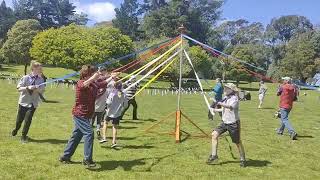 Maypole dancing at Cornwall Park Sep 2024 [upl. by Virgilia860]