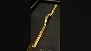 Golden Creations From Raw Material to Stunning New Bracelet shorts short shortvideo trending [upl. by Adlare]