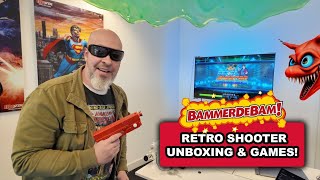 🔫 126 Retro Shooter Unboxing amp Games 🎮 [upl. by Ainolopa139]