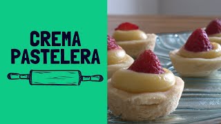 CREMA PASTELERA para Rellenar Tartas Pasteles y Mucho más [upl. by Frieder]