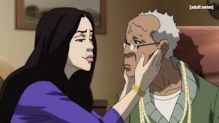 Granddad Dates a Kardashian  The Boondocks  adult swim [upl. by Longley]