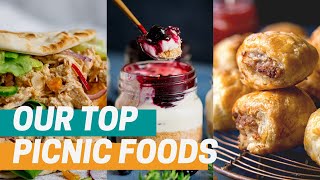 5 of our favourite picnic ideas that arent sandwiches  1 BONUS Recipe [upl. by Suiluj390]