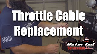 How to Change Throttle Cable on a GTRXD [upl. by Goldfarb568]