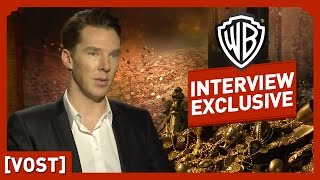 Le Hobbit  Interview Benedict Cumberbatch VOST  Peter Jackson [upl. by Essex959]