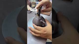 The process of making Yixing purple clay teapots clayteapot teapot clay claypotart handmade [upl. by Bernie]