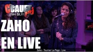 Zaho  Tourner La Page  Live  CCauet sur NRJ [upl. by Byers]