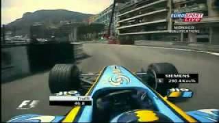 F1 Monaco 2004 Qualifying  Jarno Trulli pole Lap ITV Live Commentarymp4 [upl. by Hamilah]