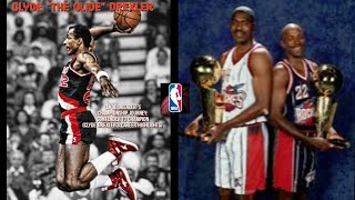 Clyde Drexlers Championship Journey Contender To Champion Clyde Drexlers Career Highlights [upl. by Reinhold]