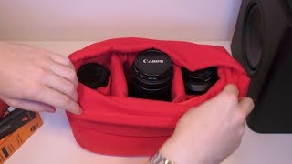 Turn any bag into a camera bag [upl. by Araiek]