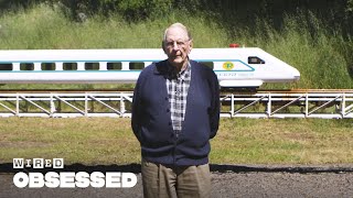 Meet the 89Year Old Who Built a Train in His Backyard  WIRED [upl. by Llertac]