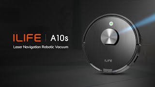 ILIFE A10s Laser Navigation Robotic Vacuum amp Mop with APP Control [upl. by Airamahs162]