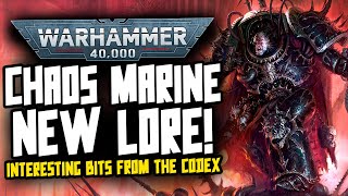 NEW 40K LORE Chaos Spaces Marine [upl. by Hayton725]