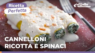 CANNELLONI RICOTTA e SPINACI un must della cucina italiana Ricetta originale [upl. by Nigle71]