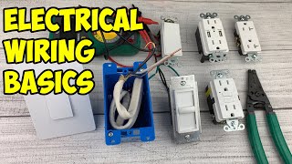 Home Electrical Wiring Basics  Tutorial 2022 [upl. by Laural36]