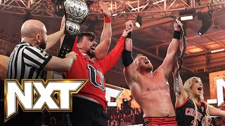 GOLD Chase U win the NXT Tag Team Titles NXT highlights Aug 13 2024 [upl. by Leuqram658]