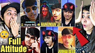 PAKISTANI REACTION ON AJJU BHAI Full ATTITUDE VIDEOS😈🔥 Ajju Bhai Savage Reply😎 Total Gaming [upl. by Niki]