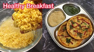 Quick amp Healthy Moong Dal Breakfast recipe  High protein start to your day Easy amp Tasty Breakfast [upl. by Wiener]