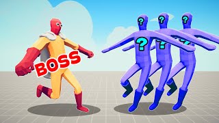 EVERY BOSS vs 3x RANDOM UNITS  TABS  Totally Accurate Battle Simulator [upl. by Hagan]