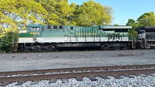 NS Dayton DistrictNS 170 EB Led By NS Southern Heritage Unit  MP 189 Snyderville Ohio [upl. by Thorlay]