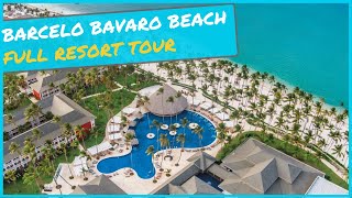 Barcelo Bavaro Beach  Punta Cana ⇛ Full Resort Guided Tour [upl. by Ladnik]